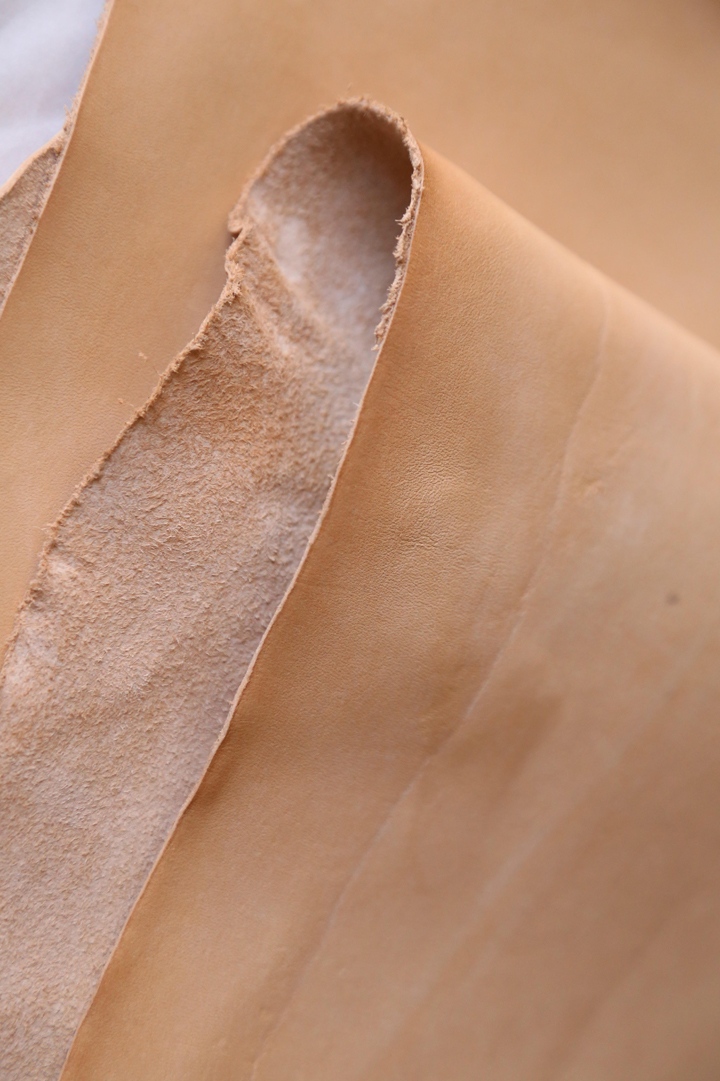 vegetable-tanned leather