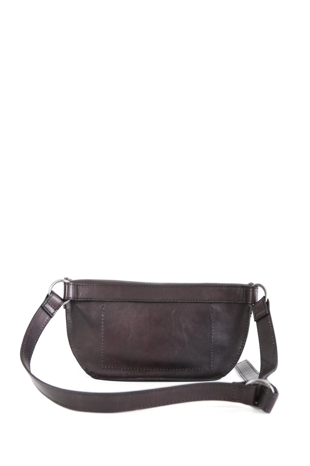 Marsupio Hand-Dyed Black - Tagliovivo | Artisanal Leather Bags