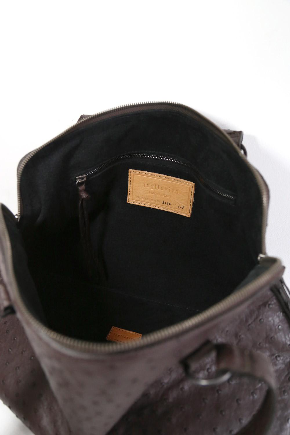 Bauletto L Brown - Tagliovivo | Artisanal Leather Bags