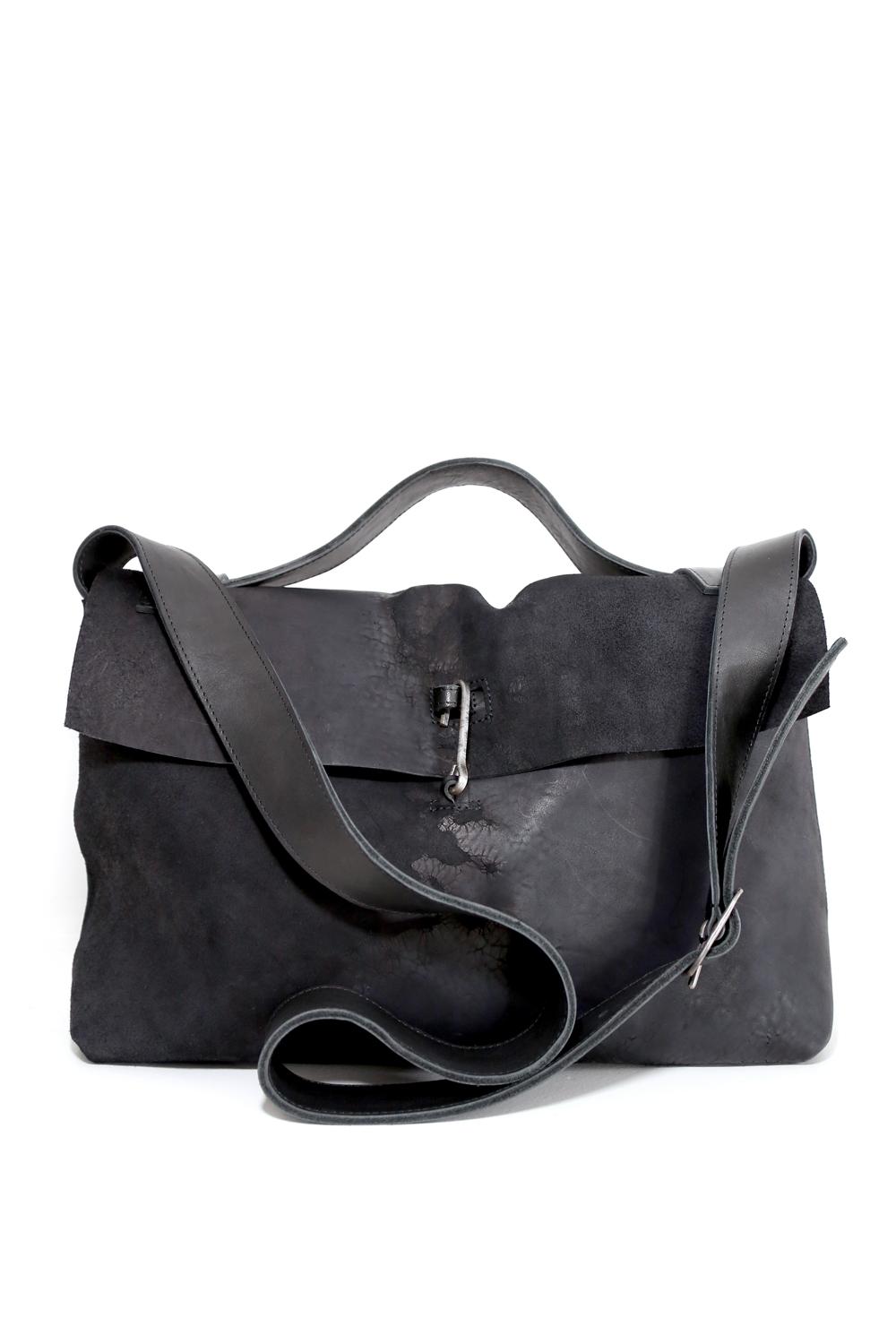 バッグ Tagliovivo / Doctor bag Doctor Calf Black - Aged - Tagliovivo | Artisanal Leather Bags