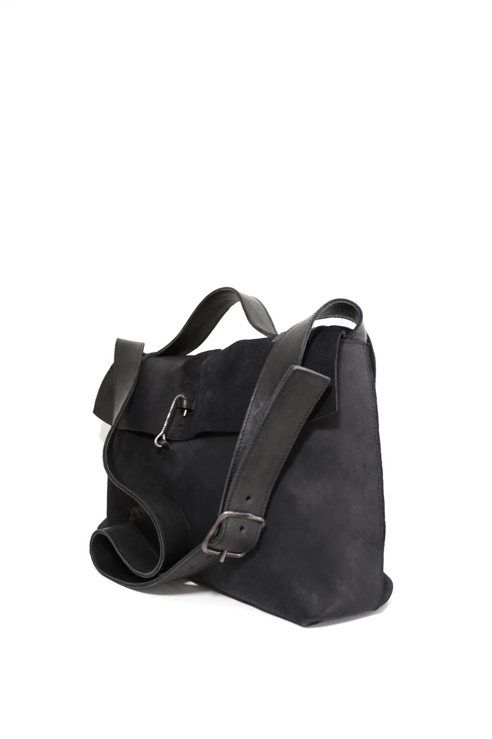 Doctor Handbag Culatta Reverse Black - Tagliovivo | Artisanal