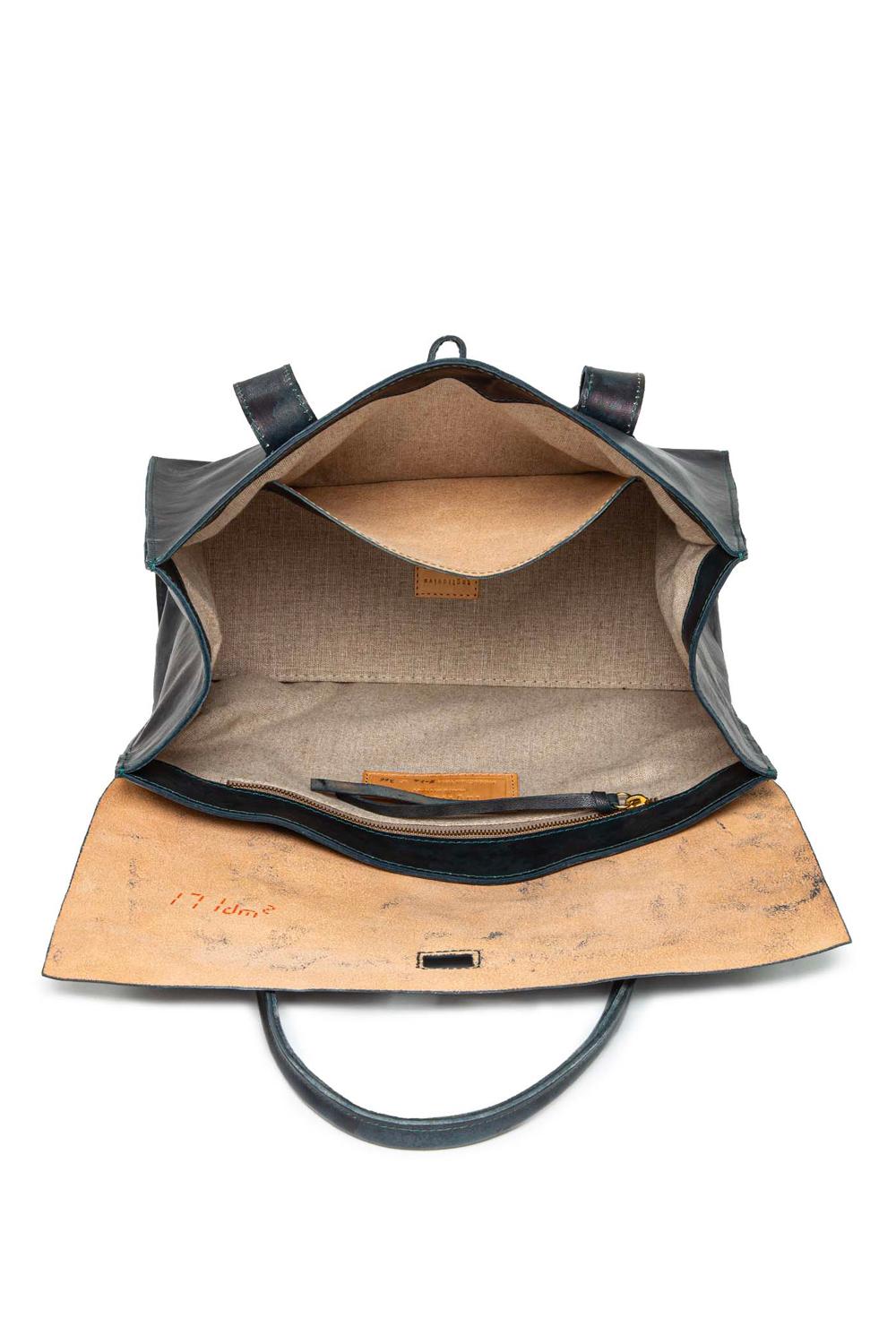 Doctor L HandDyed Adriatic Brass Tagliovivo Artisanal Leather Bags