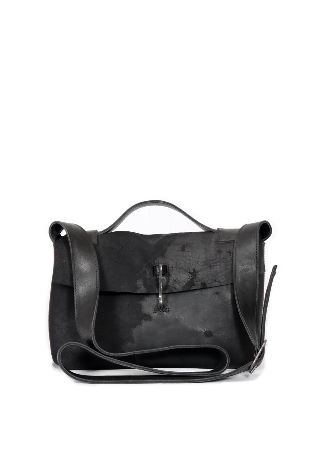 Doctor Handbag S Culatta Reverse Black - Tagliovivo | Artisanal