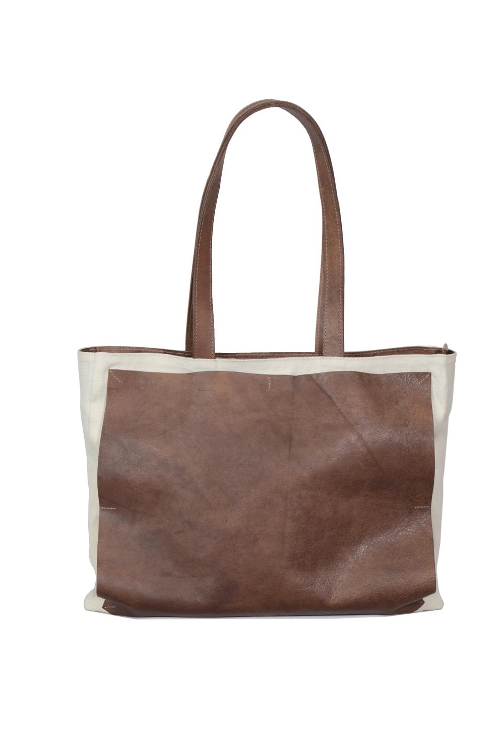 Panel Shopper Hemp + H.D. Horse Light Brown