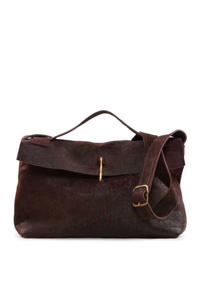Bauletto L Brown - Tagliovivo | Artisanal Leather Bags