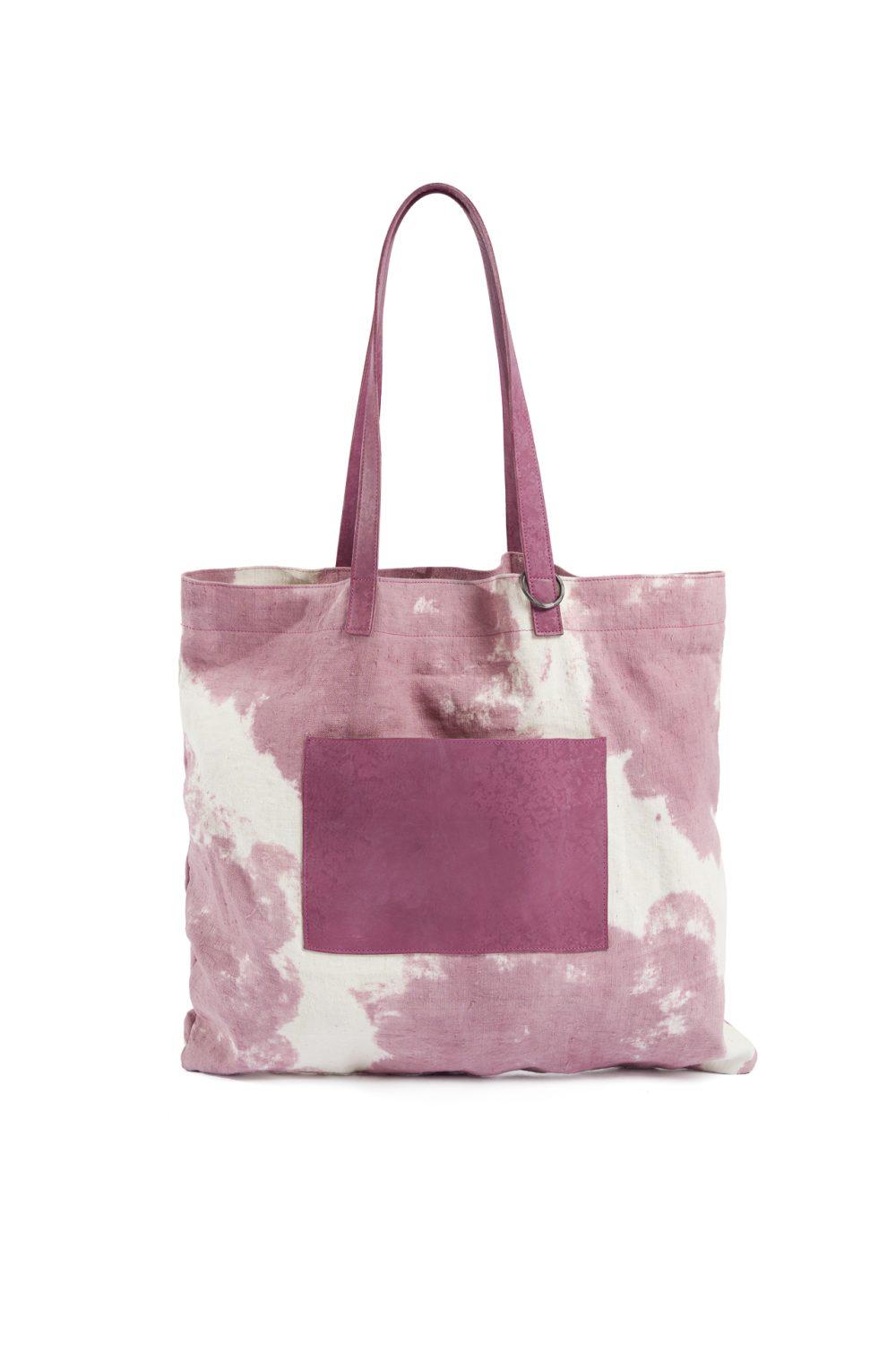 Hemp Shopper Hand-Dyed Bouganville