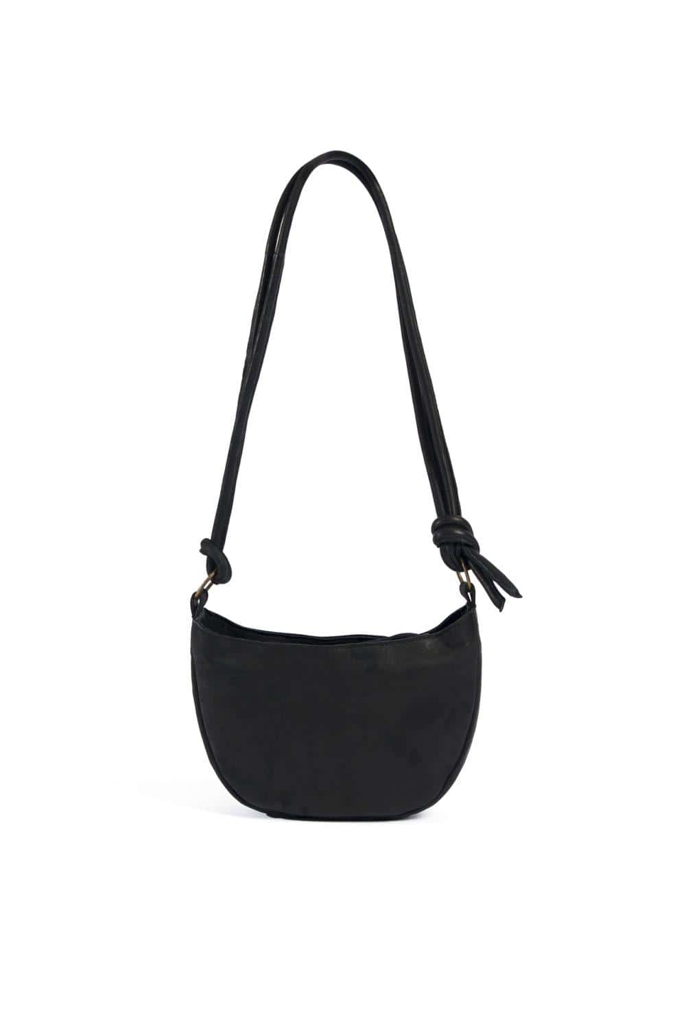 Soft Shoulder S Lamb Black - Brass