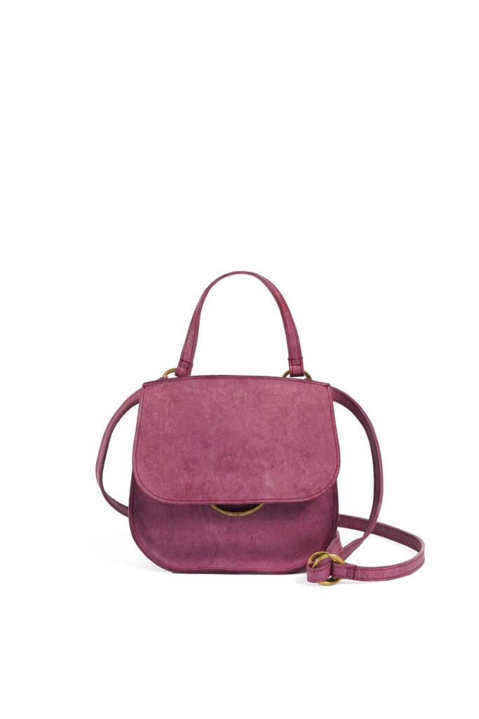 Luna Crossbody S Hand-Dyed Bouganville
