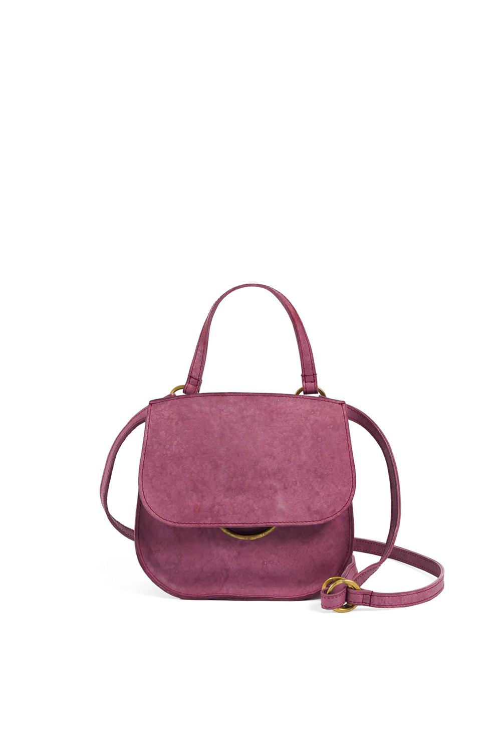 Luna Crossbody S Hand-Dyed Bouganville